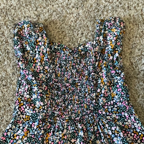 Black and White Sleeveless Casual Sundress - Picture 3 of 3